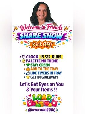 SHARE SHOW No Theme Come Showcase Your Items GIVEAWAYS Hangout